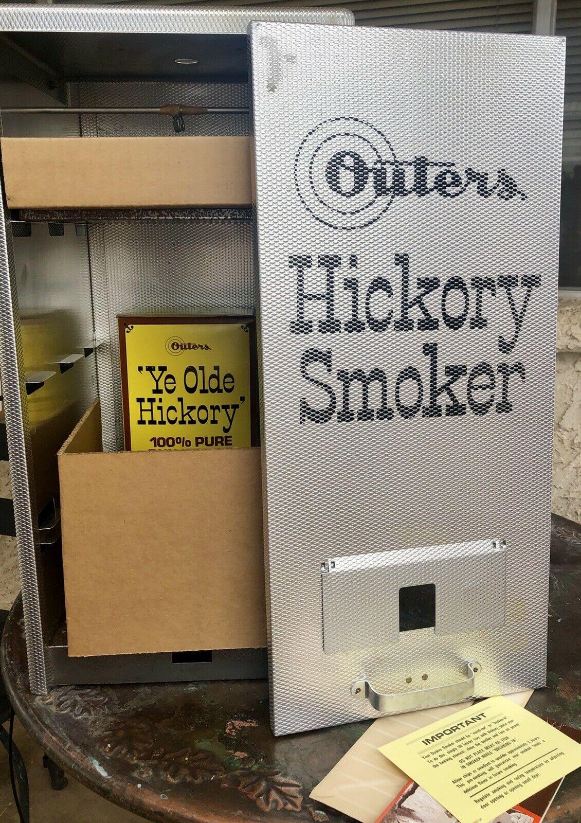 Vintage Outers Electric Hickory Smoker For Smoking And Curing Fowl, Meat & Fish