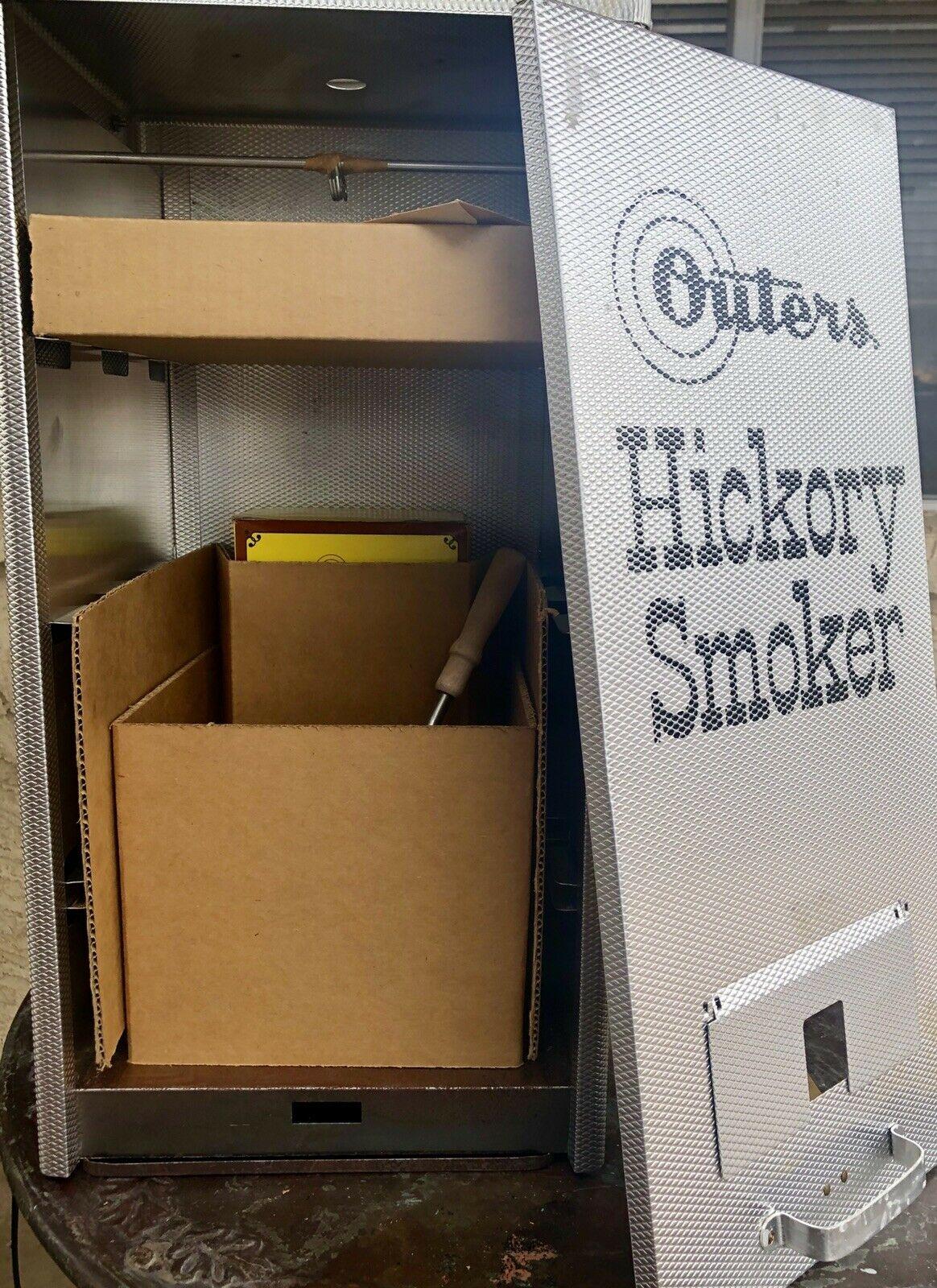 Vintage Outers Electric Hickory Smoker For Smoking And Curing Fowl, Meat & Fish