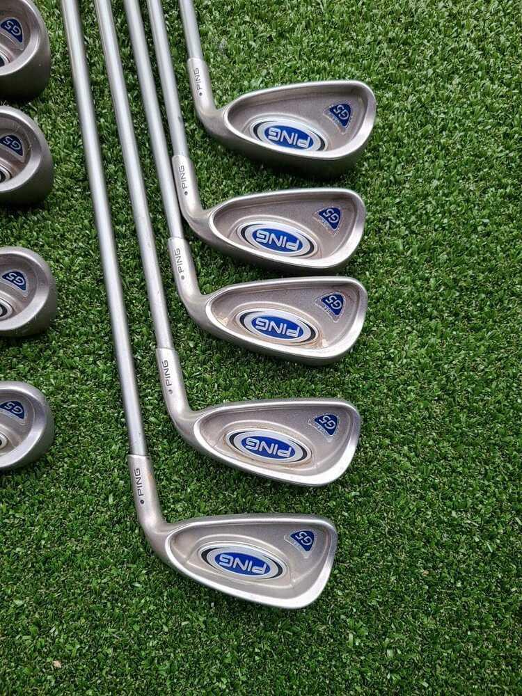 Ping G5 Black Dot 5-W+U+L+S Iron Set, RH, Ping TFC 100i Regular Graphite- Nice!