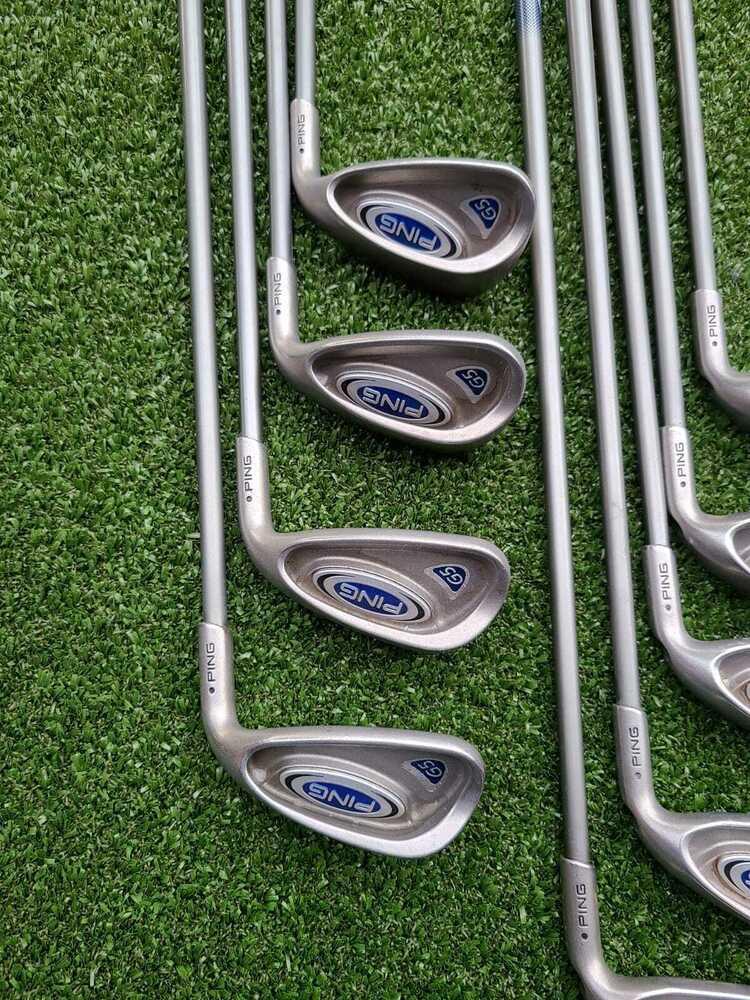 Ping G5 Black Dot 5-W+U+L+S Iron Set, RH, Ping TFC 100i Regular Graphite- Nice!