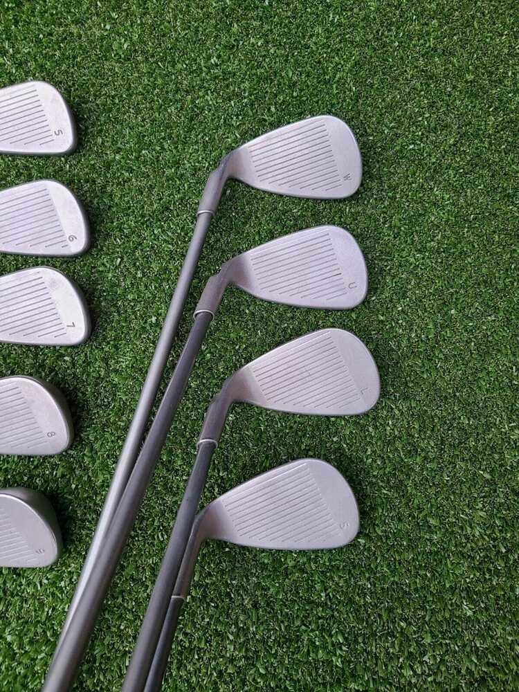 Ping G5 Black Dot 5-W+U+L+S Iron Set, RH, Ping TFC 100i Regular Graphite- Nice!