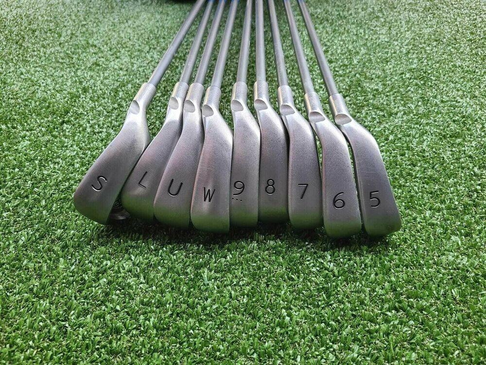Ping G5 Black Dot 5-W+U+L+S Iron Set, RH, Ping TFC 100i Regular Graphite- Nice!
