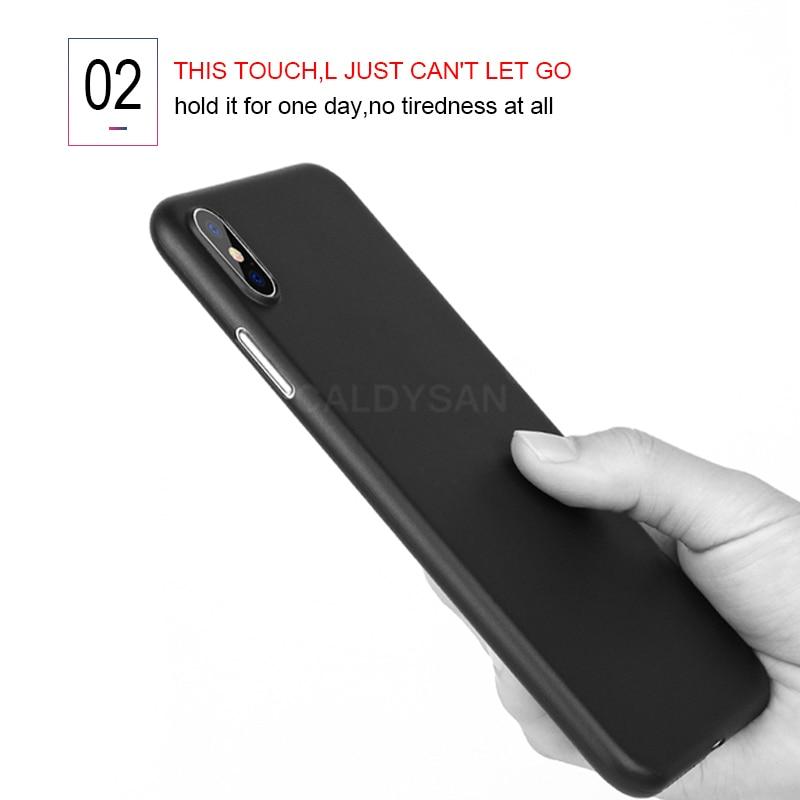 Heavy Duty Ultra Thin Matte Shockproof Protective Case For IPhone X XR XS Max