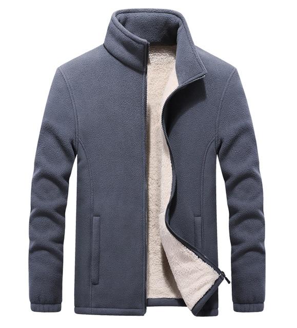 Men's Windbreaker Thick Fleece Jackets