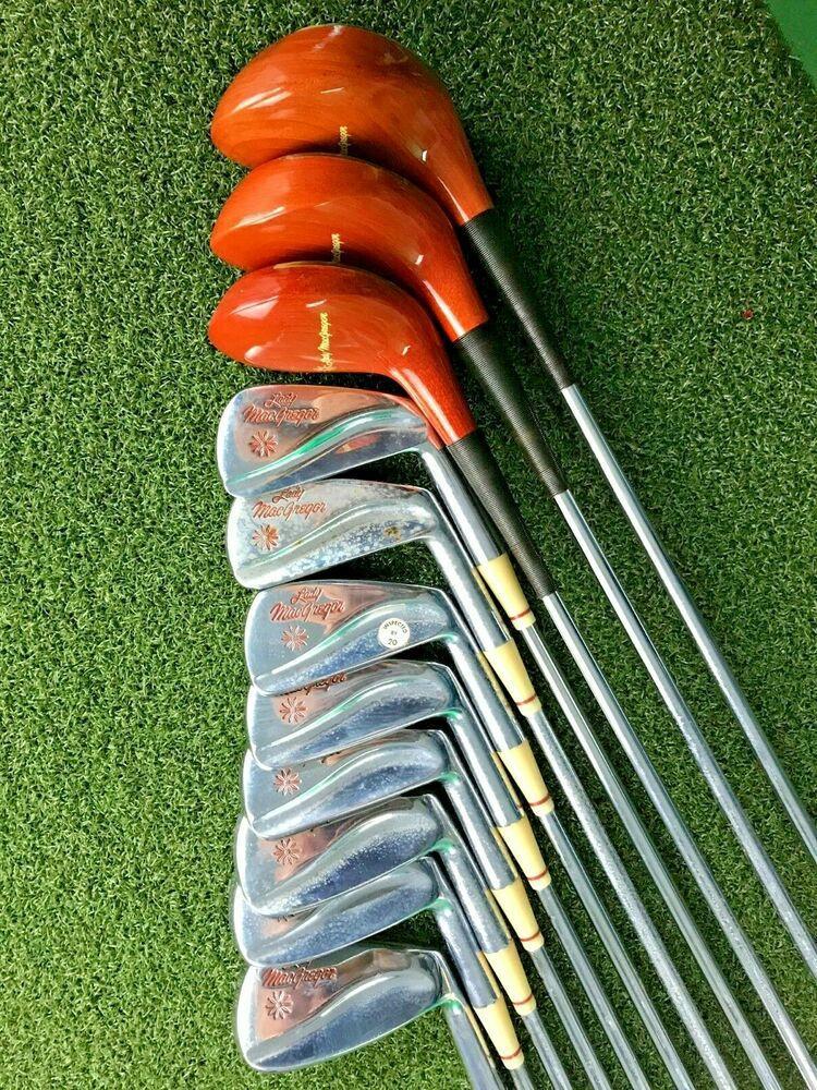 Lady MacGregor Wood & Iron Set 1W,3W,5W, 3-10 Wedge / RH / Ladies Steel / dw4100