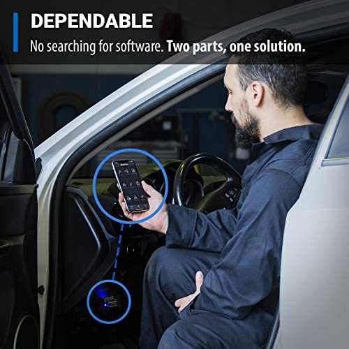 BlueDriver Bluetooth Pro OBDII Scan Tool for iPhone &amp; Android