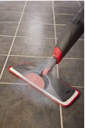 Rubbermaid Reveal Spray Microfiber Floor Mop Cleaning Kit,Spray Mop with Reusable Washable Pads