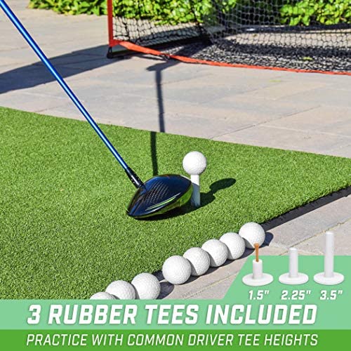 GoSports Golf Hitting Mats - Artificial Turf Mat for Indoor/Outdoor Practice