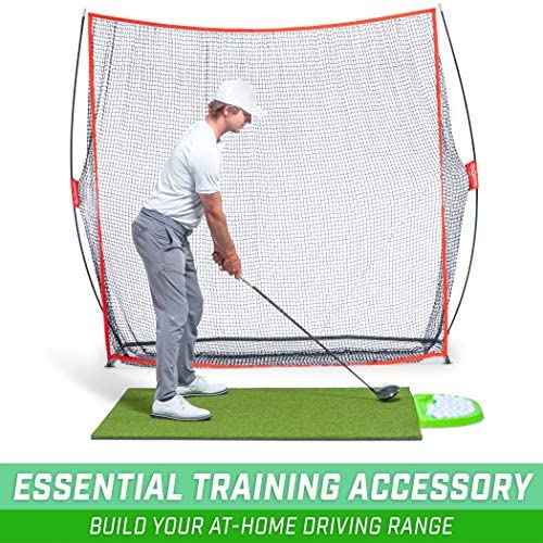 GoSports Golf Hitting Mats - Artificial Turf Mat for Indoor/Outdoor Practice