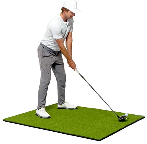 GoSports Golf Hitting Mats - Artificial Turf Mat for Indoor/Outdoor Practice