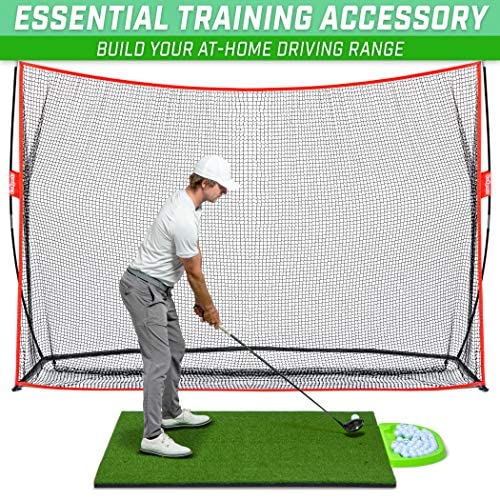 GoSports Golf Hitting Mats - Artificial Turf Mat for Indoor/Outdoor Practice