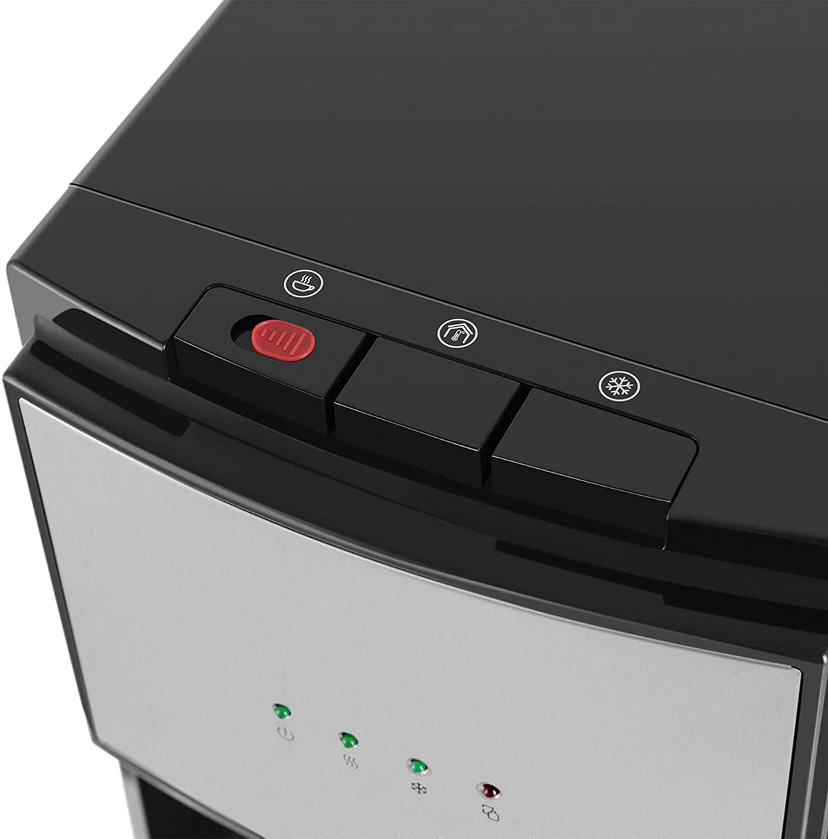 5 Gallon Water Dispenser Bottom Loading Cold Water Cooler Stainless 3 Temperature Spouts