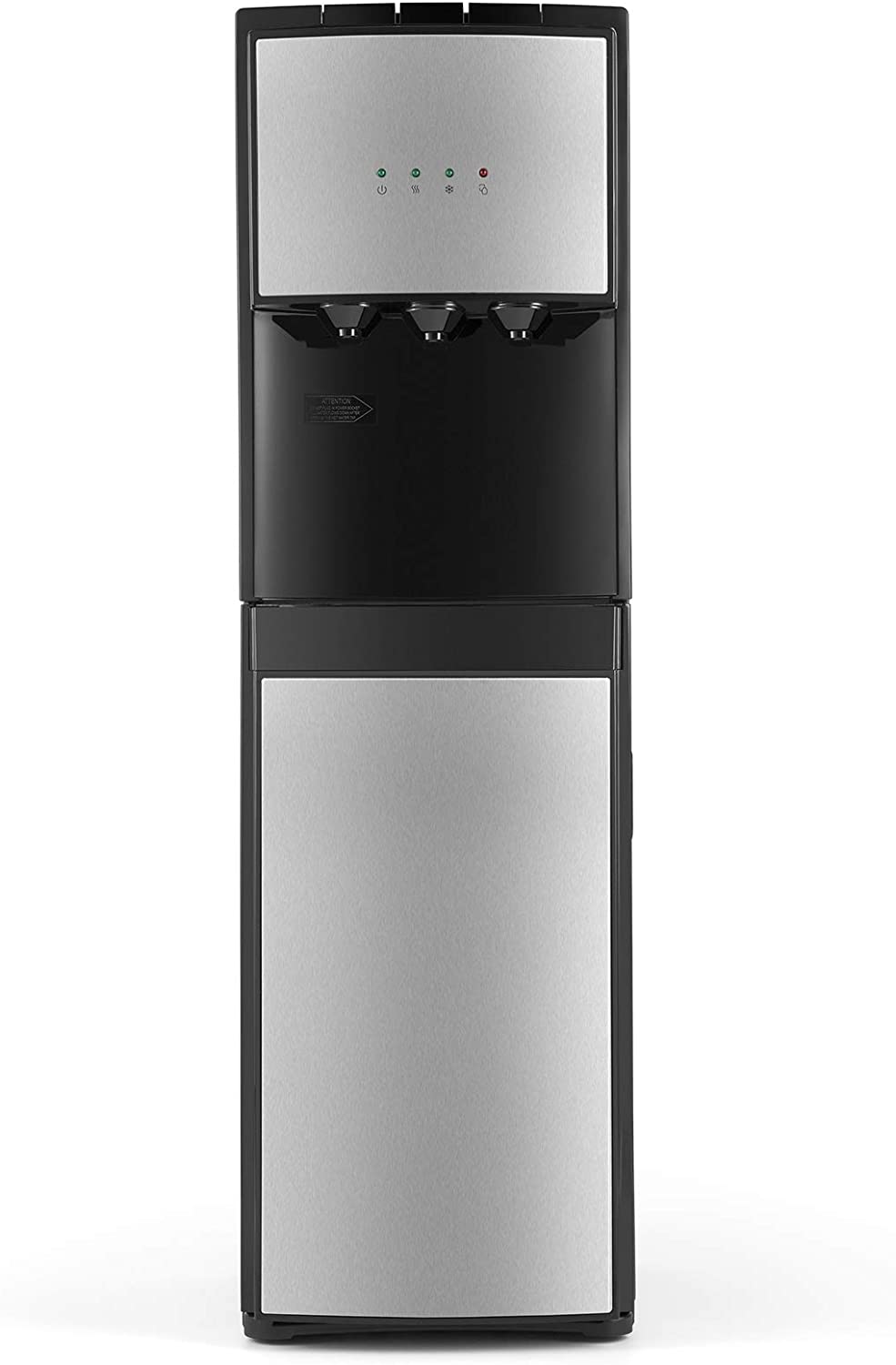 5 Gallon Water Dispenser Bottom Loading Cold Water Cooler Stainless 3 Temperature Spouts