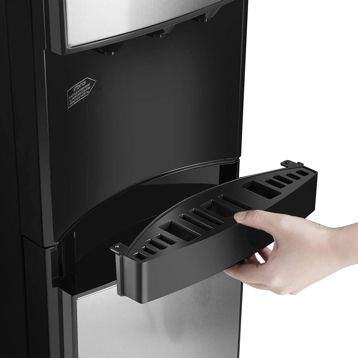 5 Gallon Water Dispenser Bottom Loading Cold Water Cooler Stainless 3 Temperature Spouts
