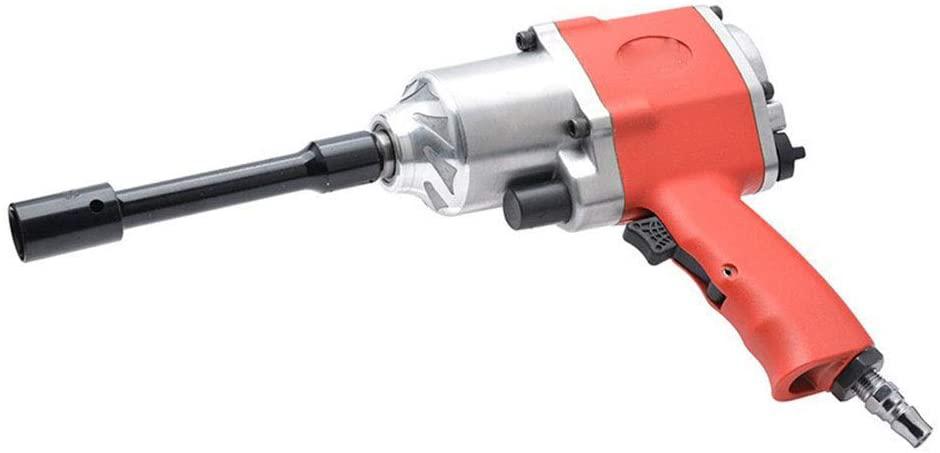 ZYL-YL Portable Practica Pneumatic Powerful 1/2 Double Hammer Type Wind Wrench, Industrial Grade Wind Wrench Set, Hand-held Pneumatic Wrench Hand Tools Industrial