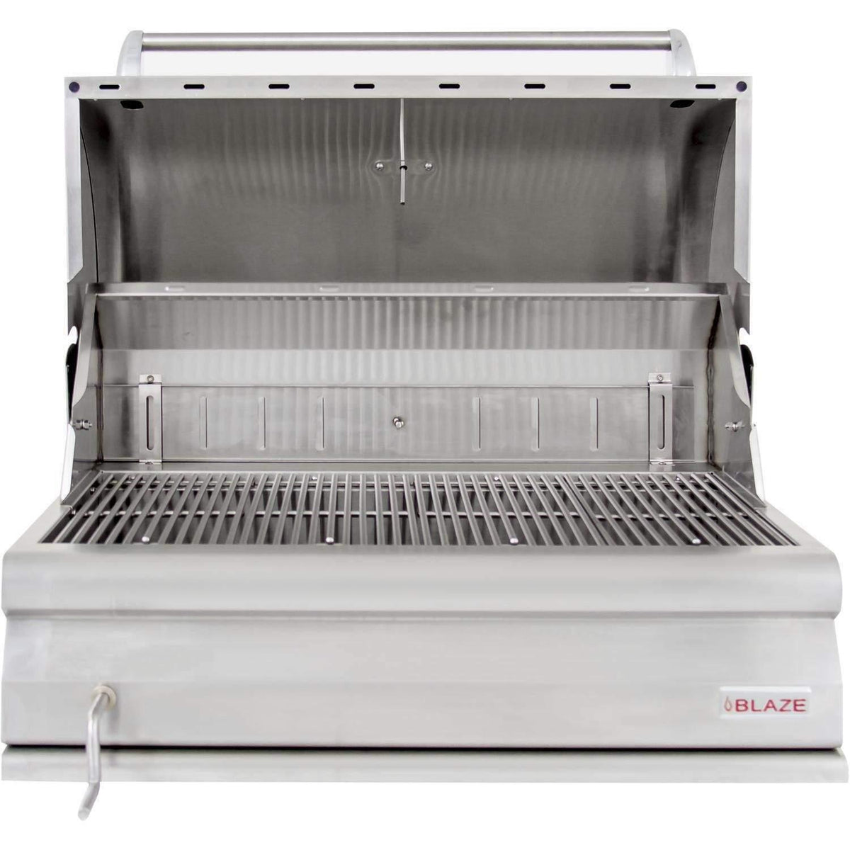 Blaze 32" Charcoal Grill w/ Adjustable Charcoal Tray, Built-In