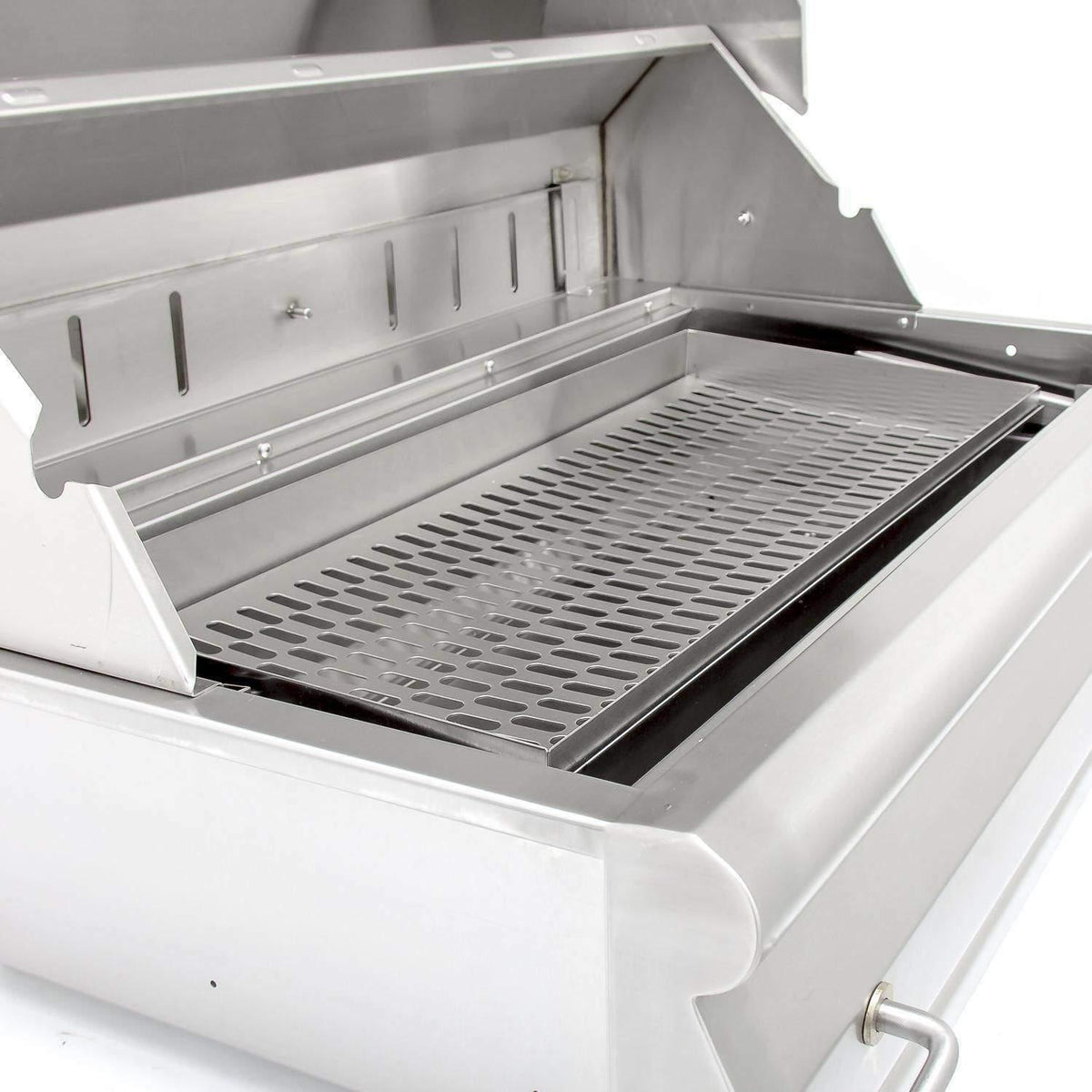 Blaze 32" Charcoal Grill w/ Adjustable Charcoal Tray, Built-In