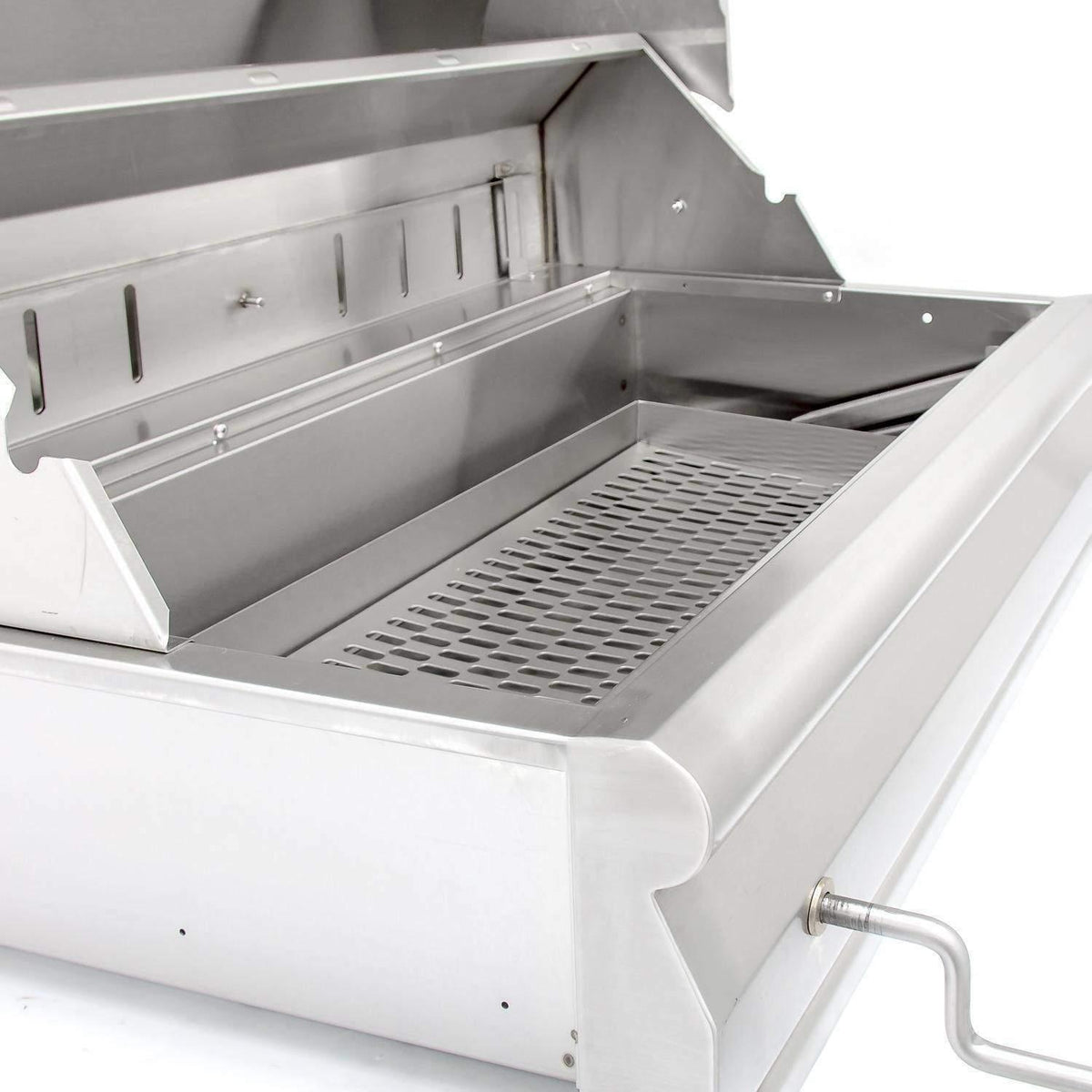 Blaze 32" Charcoal Grill w/ Adjustable Charcoal Tray, Built-In