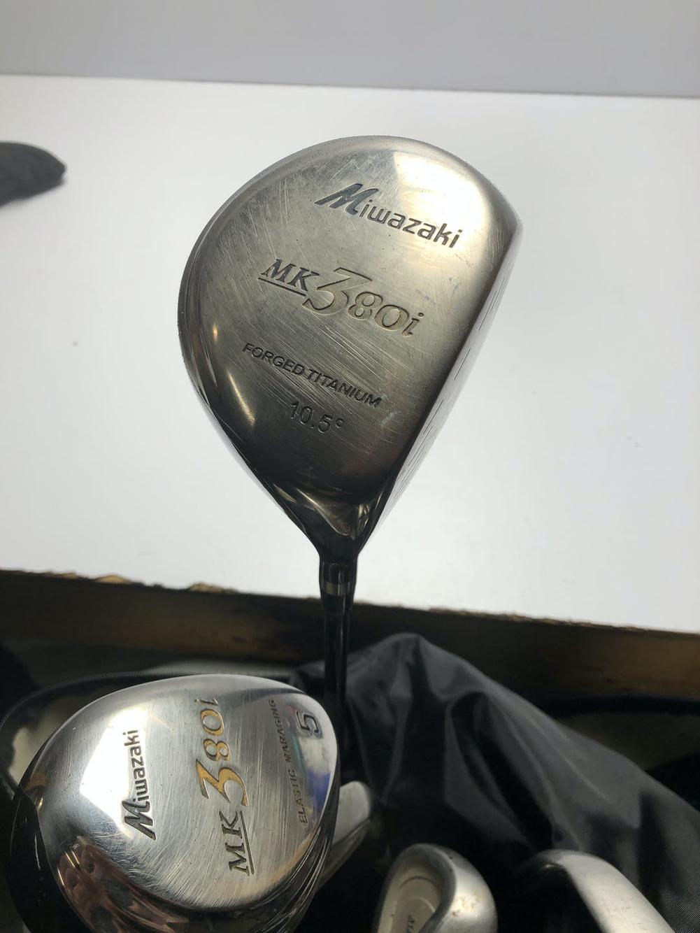Used Miwazaki Mk380 12 Piece Graphite Regular Golf Club Sets Mens