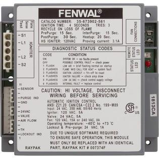 Ignition Control, R5350/R6350/R8350, Heat Pump