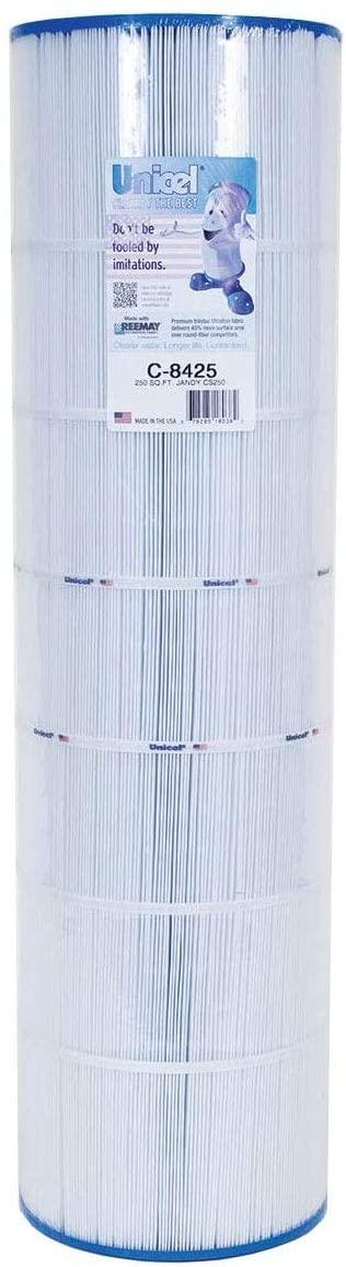 Unicel C8425 250 Square Foot 33.12 Inch Long Outdoor Swimming Pool and Spa Replacement Filter Cartridge for Jandy