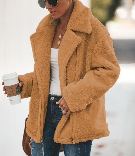 Winter Fashion Teddy Coat
