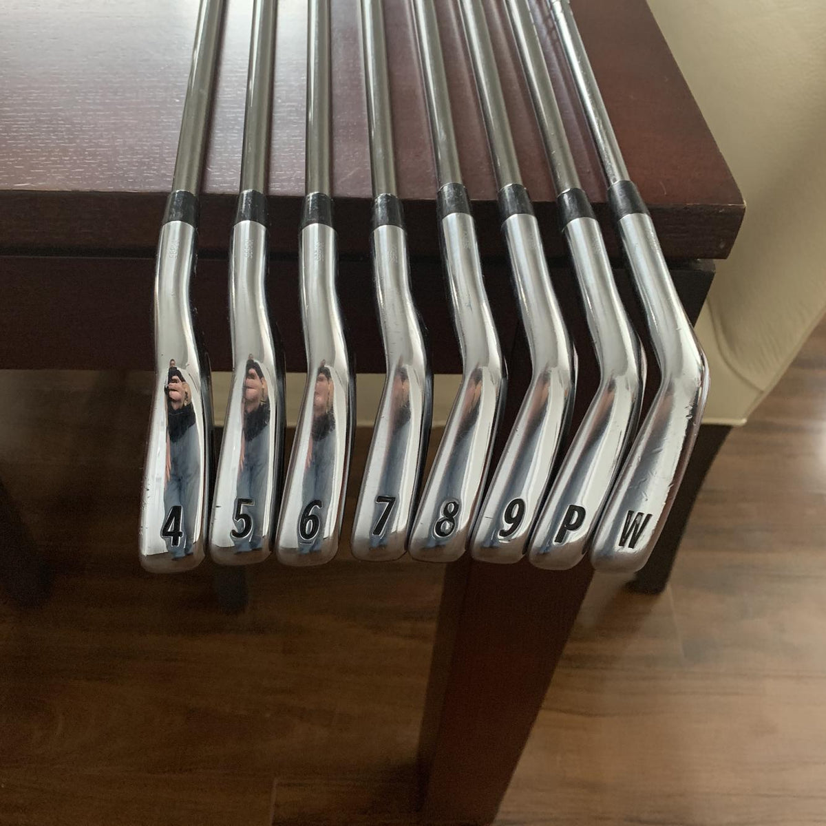 Men's Right Handed AP2 714 Stiff Flex Graphite/Steel Shaft Iron Set