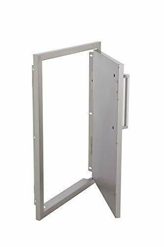 Bonfire Outdoor Kitchen BBQ Access Door,14x20 Inch,304 14x20″ Vertical