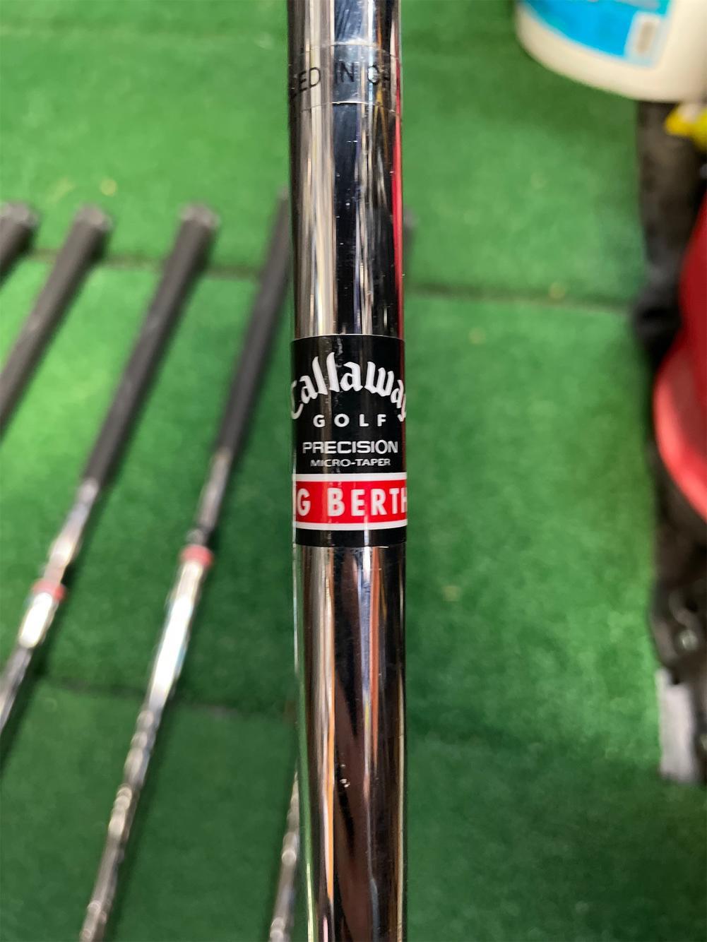 Used Callaway Big Bertha 4i-pw Steel Regular Golf Iron Or Hybrid Sets