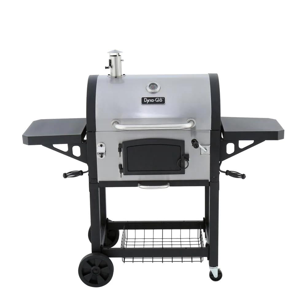 Dyna-Glo Charcoal Grill Heavy Duty Removable Ash Catcher Stainless Steel