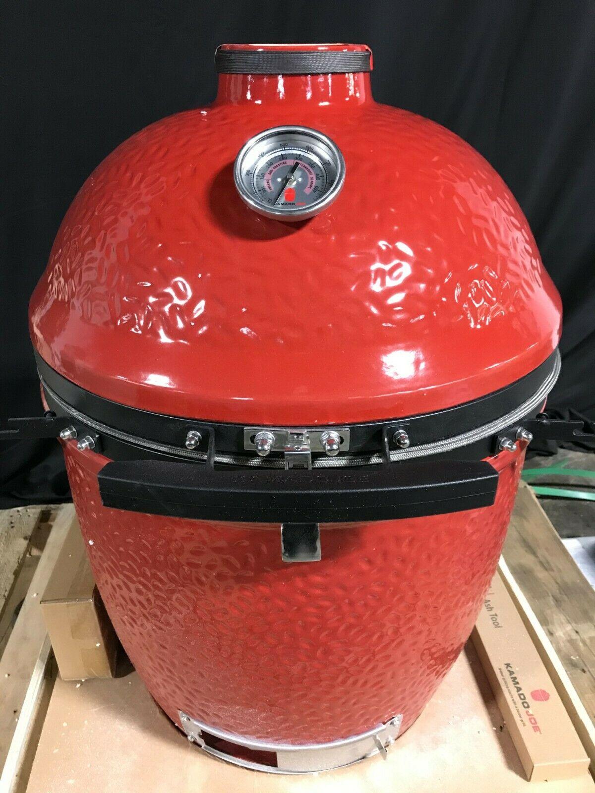 Kamado Joe KJ15040921 Classic III 18 inch Charcoal Grill - Blaze Red - New