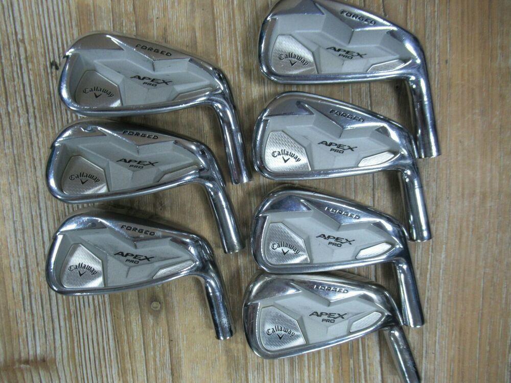 19 SINGLE DOT TOUR ISSUE CALLAWAY APEX PRO FORGED N SET 4 - PW