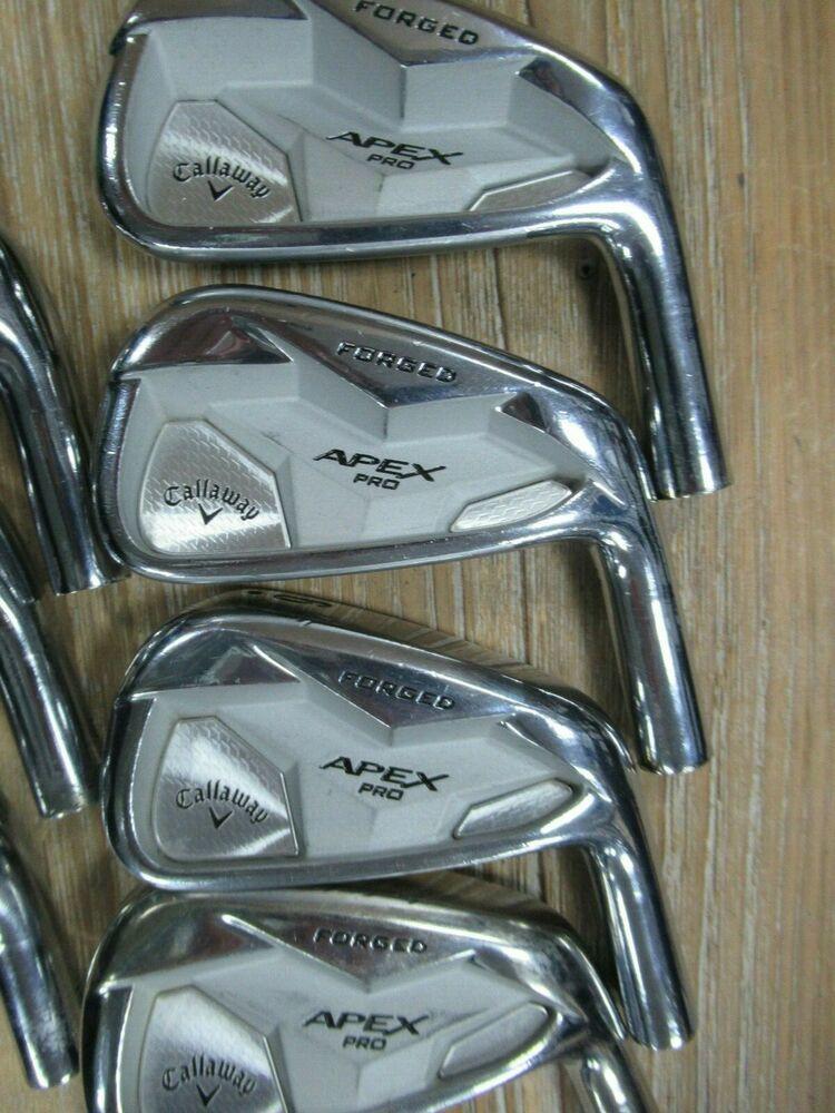 19 SINGLE DOT TOUR ISSUE CALLAWAY APEX PRO FORGED N SET 4 - PW