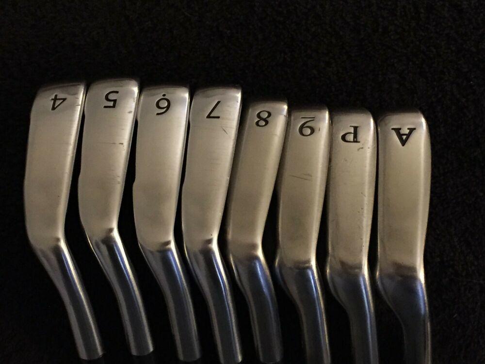 WISHON STERLING 752TC COMBO SET W FUJIKURA VISTA PRO REG F TOUR VELVET MID