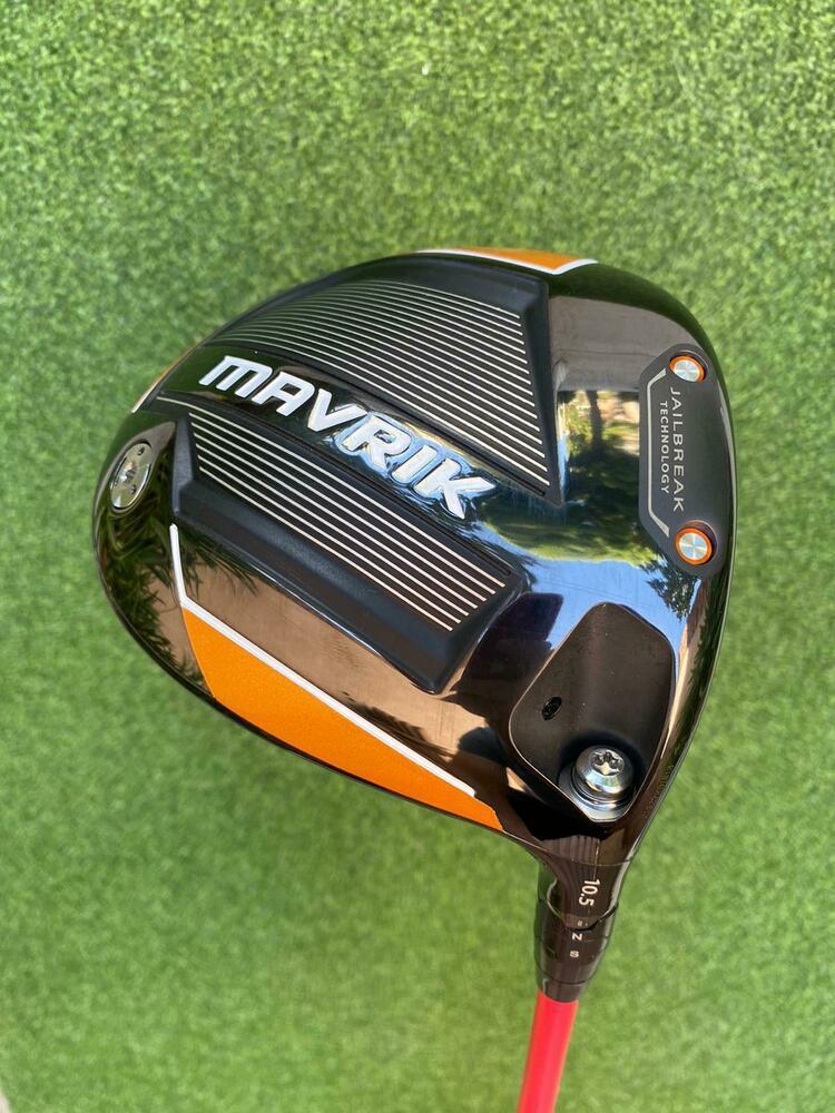Callaway Mavrik 10.5* Driver,RH,Projec X HZRDUS HC Red Stiff Graphite Shaft,MINT