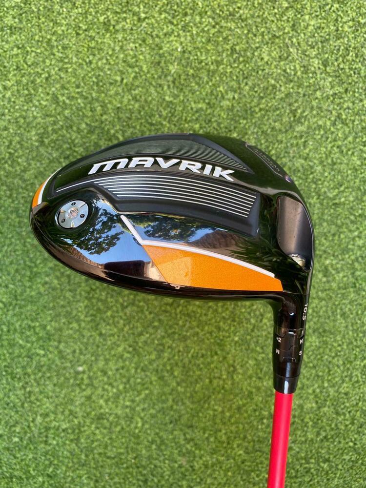 Callaway Mavrik 10.5* Driver,RH,Projec X HZRDUS HC Red Stiff Graphite Shaft,MINT