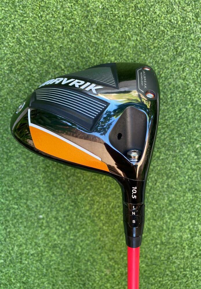 Callaway Mavrik 10.5* Driver,RH,Projec X HZRDUS HC Red Stiff Graphite Shaft,MINT