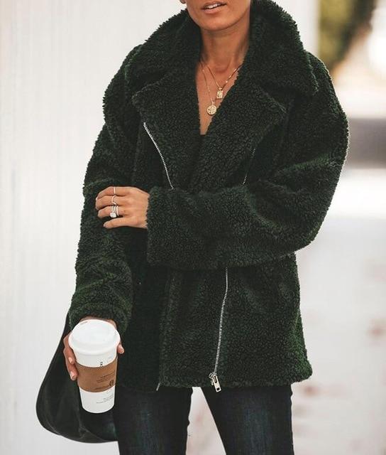 Winter Fashion Teddy Coat