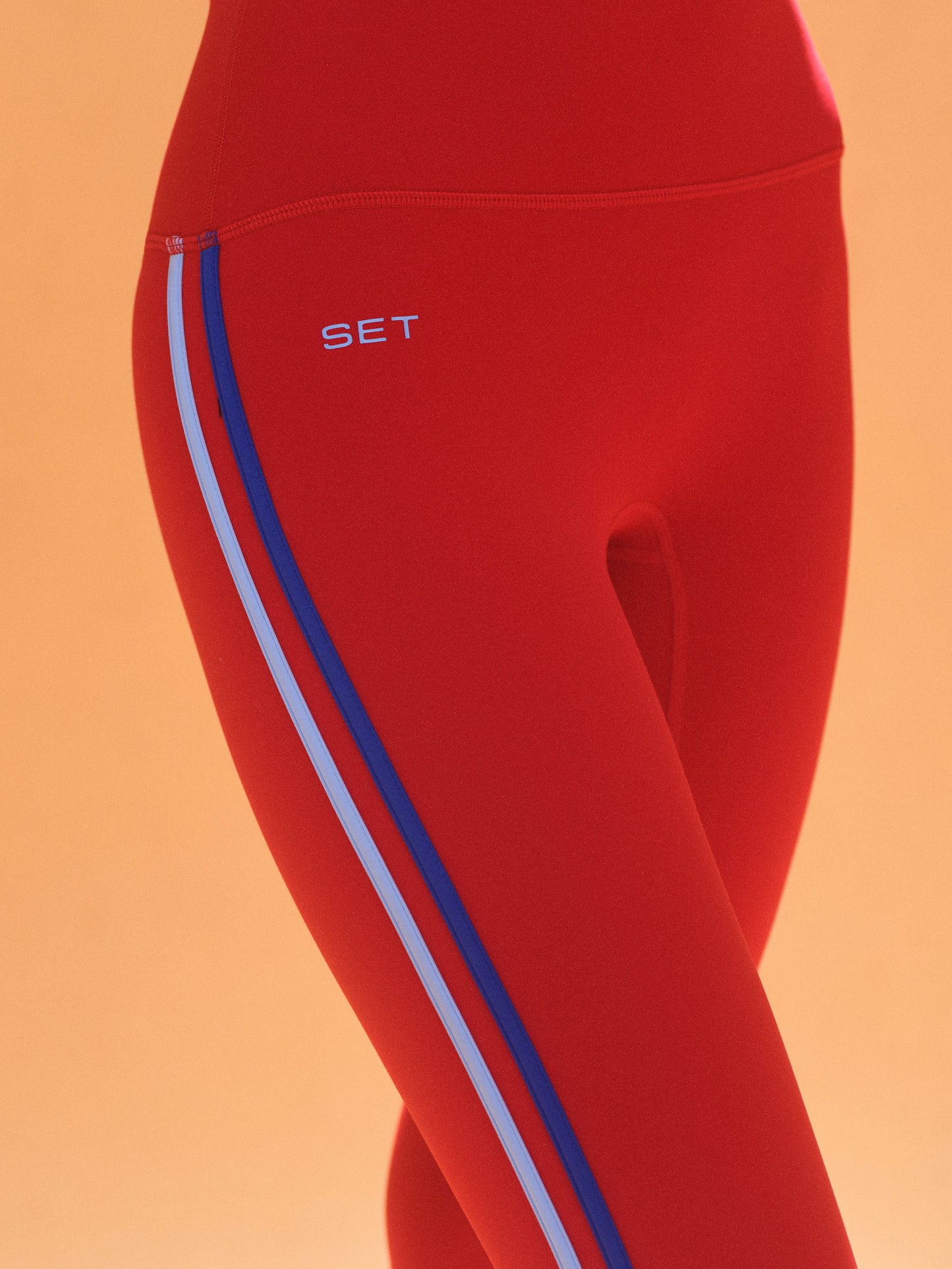 SPORTBODY SPORTY DUO STRIPE LEGGINGS - VESPA