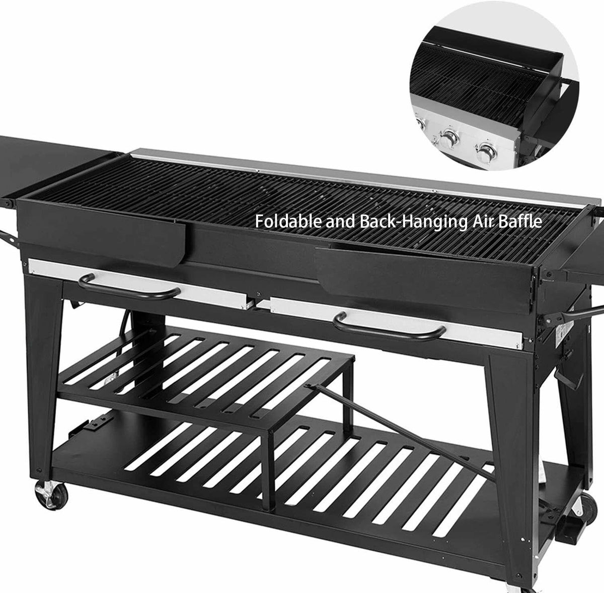 Royal Gourmet GB8000 Large Event 8-Burner Liquid Propane Gas Grill