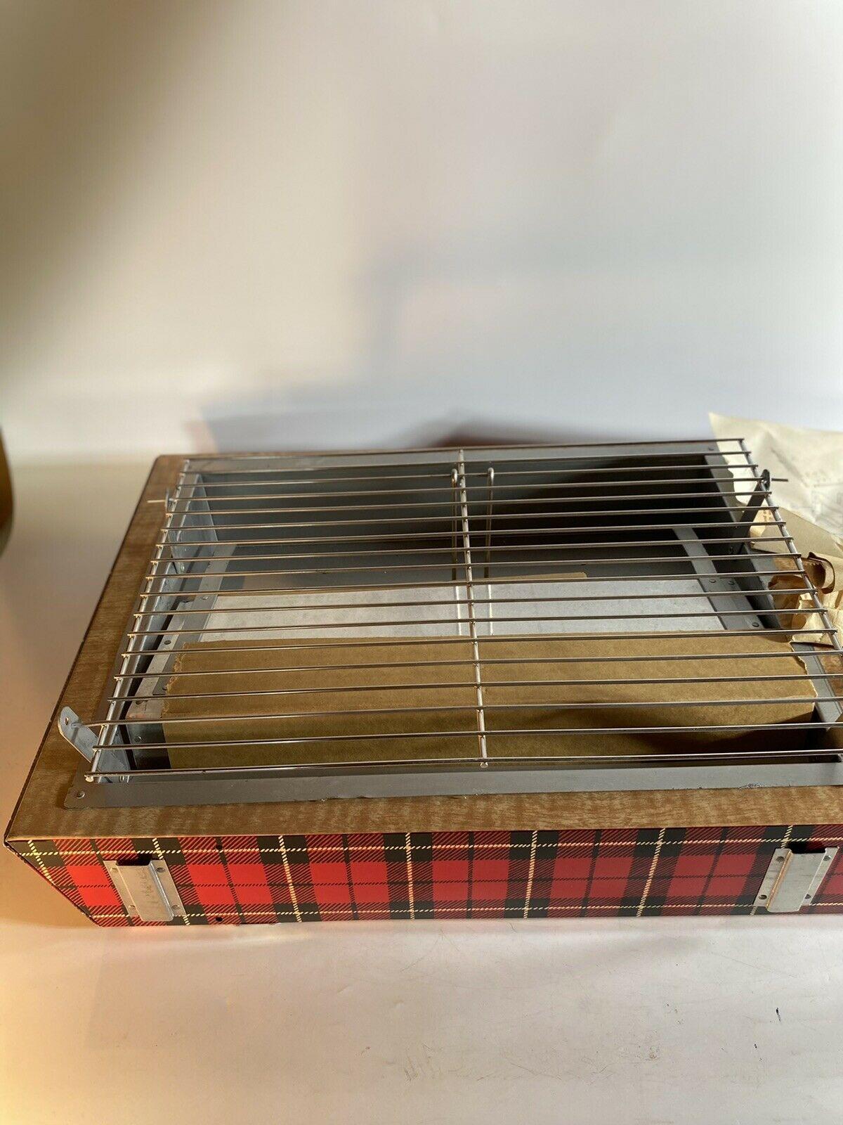 NOS/Rare~Never Used~Vintage~Mid-Century~ Kamkap Kook-out BBQ grill/Stove 1956!