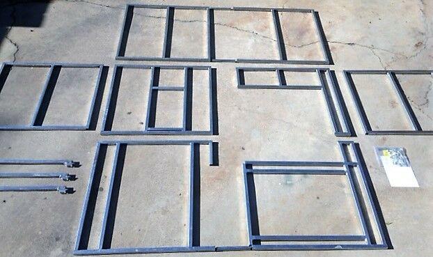 BBQ Island frame kit DIY 8' "L"