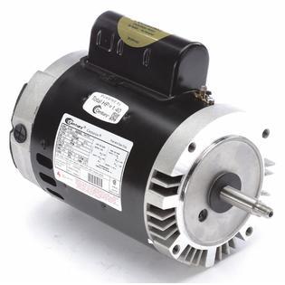 21st Century A.o. Smith B128 Century 1 HP Pool and Spa Pump Motor, Permanent Split Capacitor, 115/230V, 56J Frame Black B128