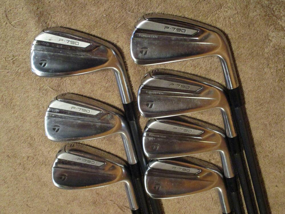 Taylormade P-790 Graphite Set 5-PW,AW Accra 50i Senior RH ( -1" Long & 1* Flat )