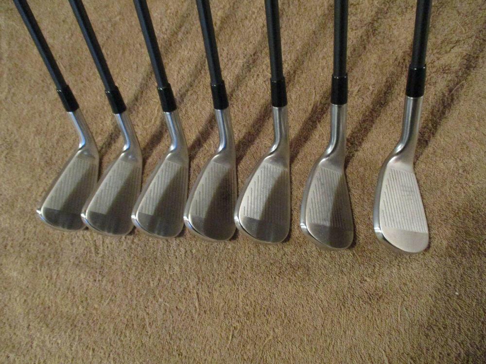 Taylormade P-790 Graphite Set 5-PW,AW Accra 50i Senior RH ( -1" Long & 1* Flat )