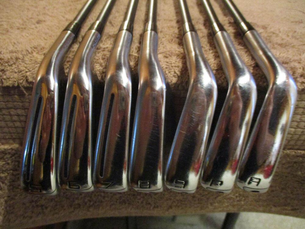 Taylormade P-790 Graphite Set 5-PW,AW Accra 50i Senior RH ( -1" Long & 1* Flat )