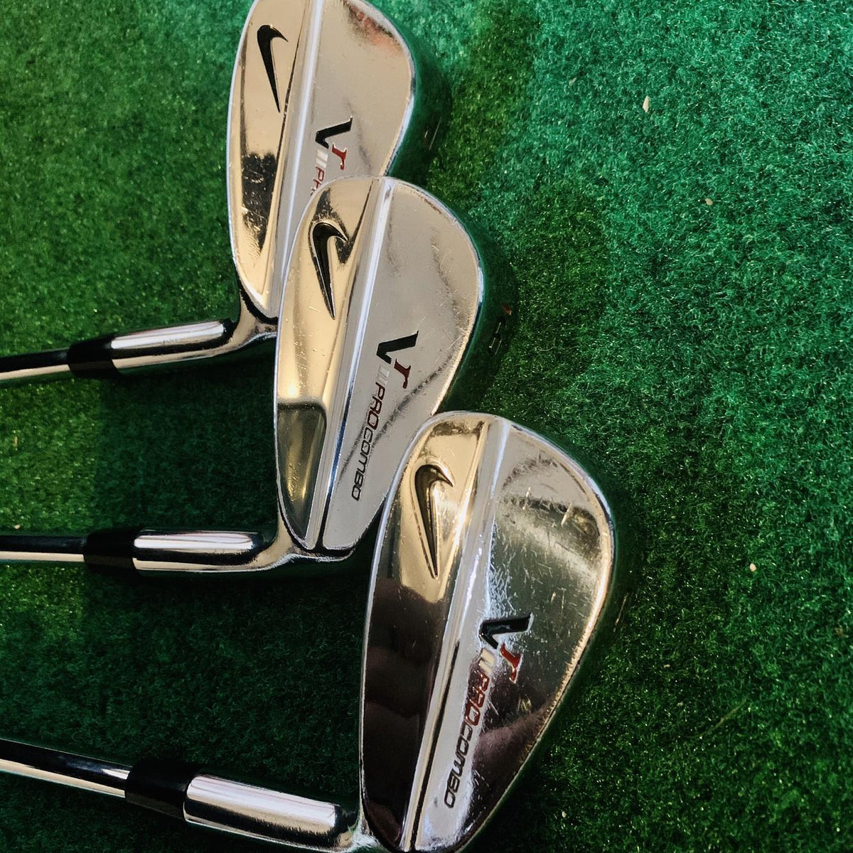 Used Right Handed VR Forged Pro Combo Stiff Flex Steel Shaft Iron Set