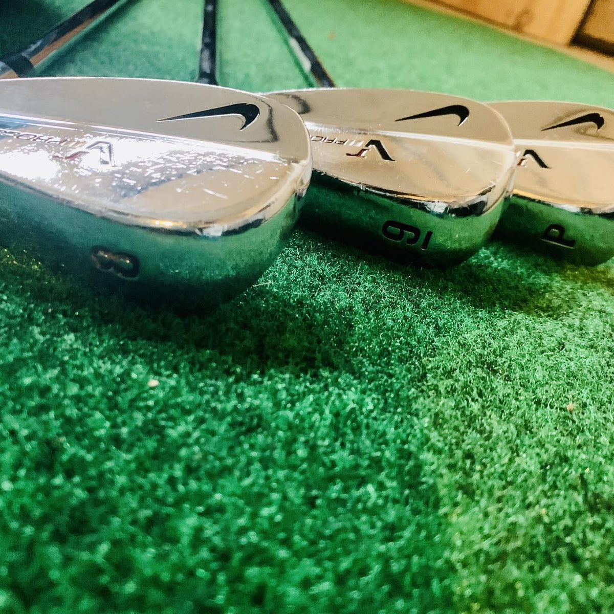 Used Right Handed VR Forged Pro Combo Stiff Flex Steel Shaft Iron Set