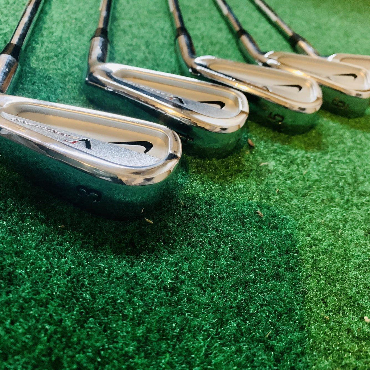 Used Right Handed VR Forged Pro Combo Stiff Flex Steel Shaft Iron Set