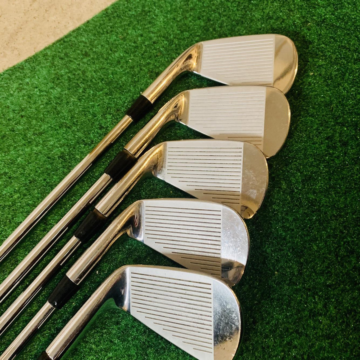 Used Right Handed VR Forged Pro Combo Stiff Flex Steel Shaft Iron Set